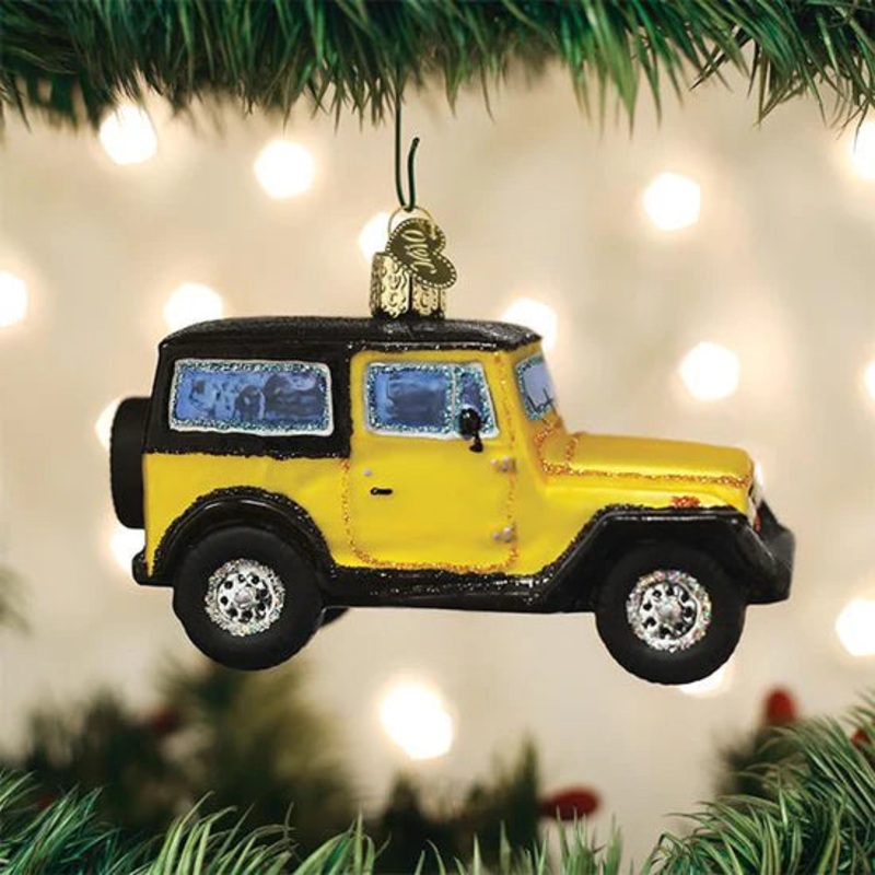 Sport Utility Vehicle Ornament, 4.5
