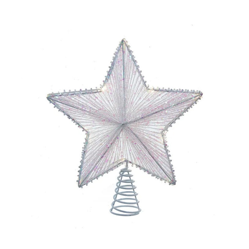 20-Light Warm White LED Star Treetop, 11.5