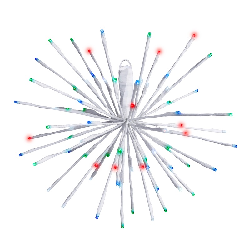 Multi Double Twinkle Starlight Burst Deluxe, 80 Lights, 16