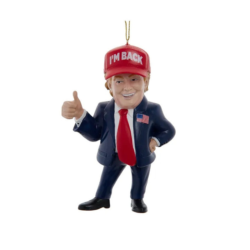 Trump I’m Back Ornament, 4.75