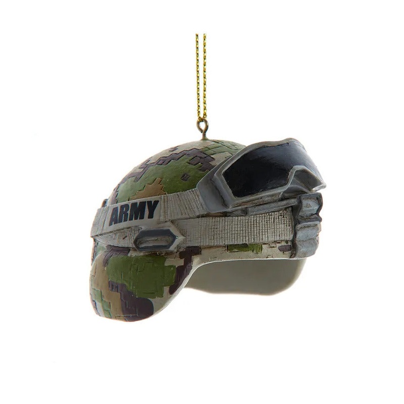 U.S. Army Combat Helmet Ornament, 2.75