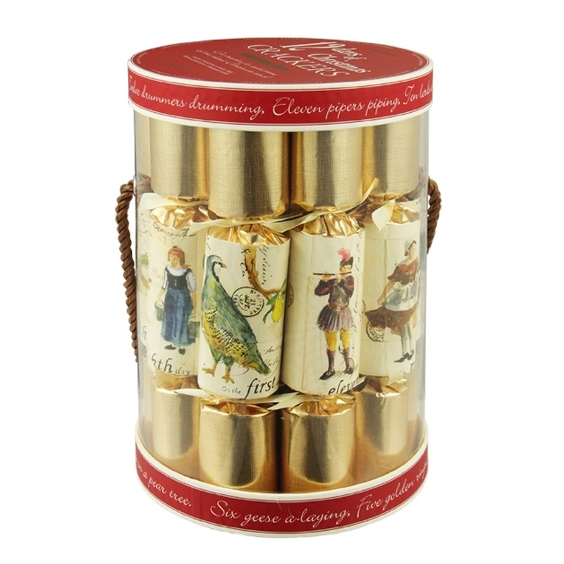 12 Days of Christmas Party Crackers