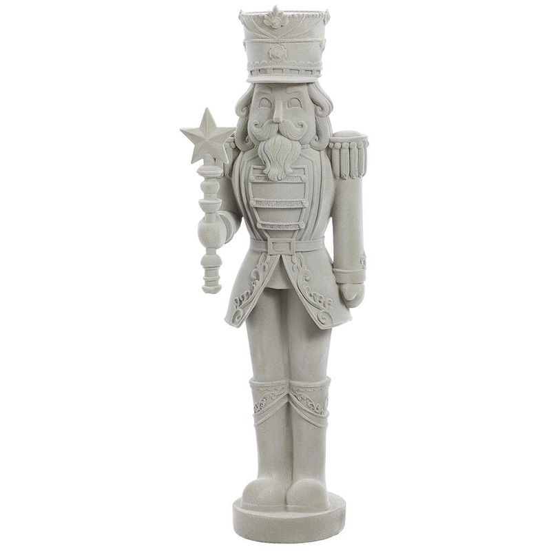 Nutcracker Figurine W/ Star Scepter, 23 (Gray)