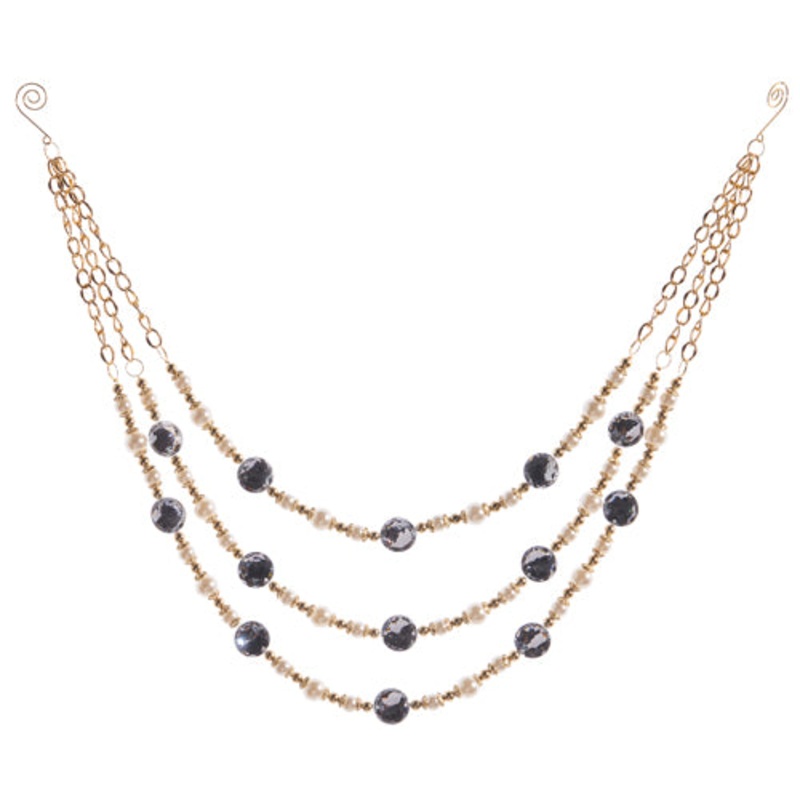 Pearl Crystal Swag Garland, 29