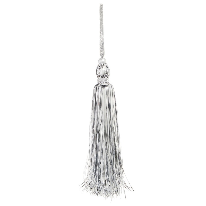 Tinsel Tassel Ornament, 11