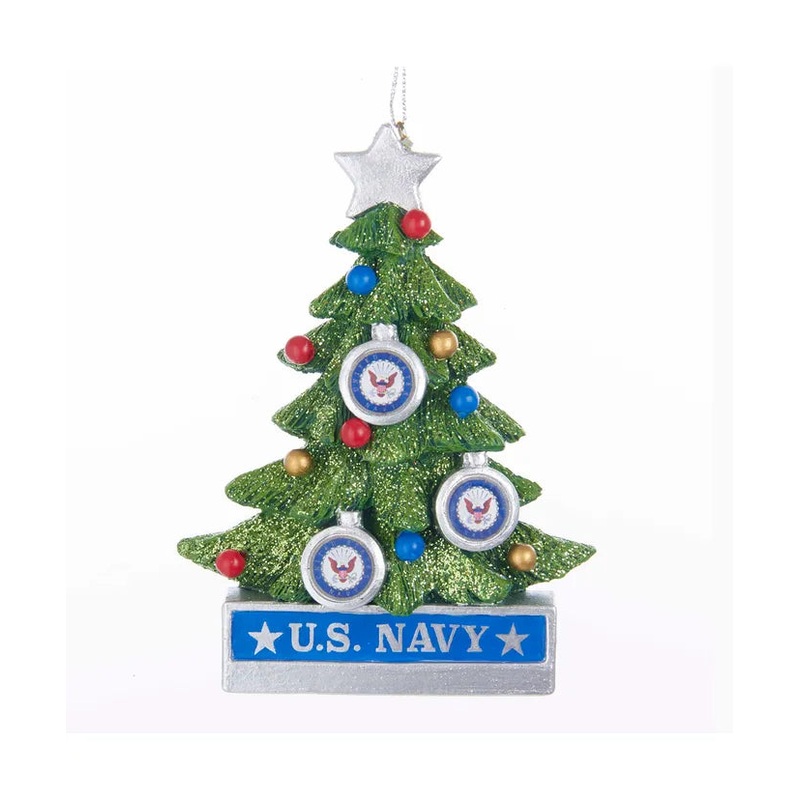 4.5 US Navy/Air Force Tree Ornament (sold individually)