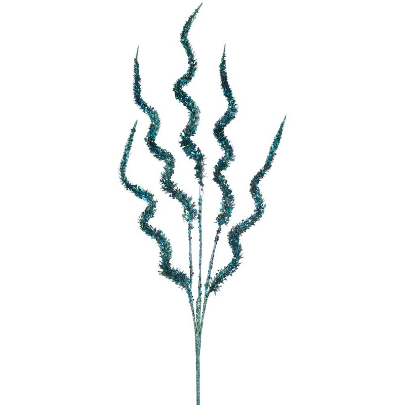 Glittered Amaranthus Spray, 24 (Peacock)