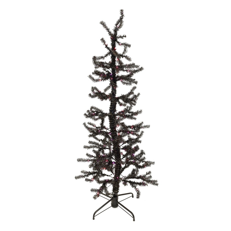 Haunted Hollow Animated Spooky Tree W/ Music, 160 Lights, 72 (Orange & Purple)