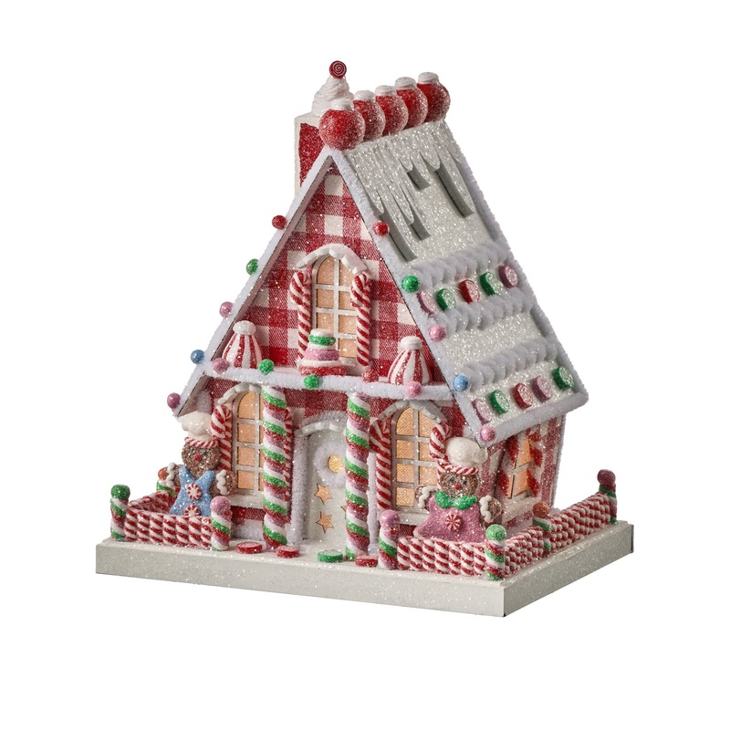 LED Cardboard Sugar House, 9.5