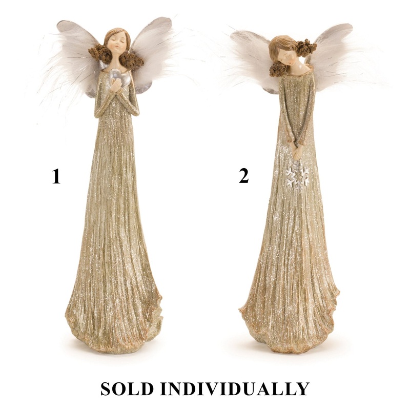Resin Angel Figurine, 14 (2 styles – sold individually)