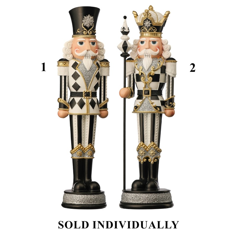 Resin Royal Nutcracker, 19 (2 styles – sold individually)