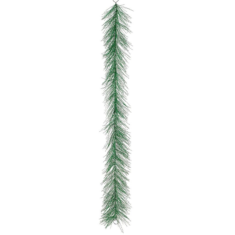 Tinsel Garland, 9′ (Green)