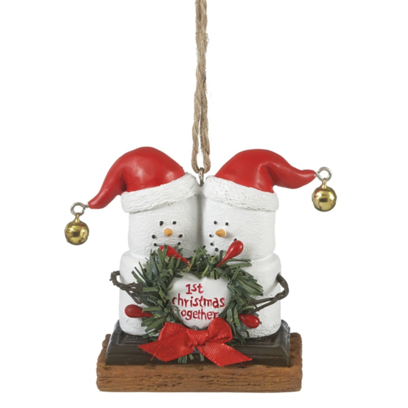 2.5H S’mores 1st Christmas Together Ornament