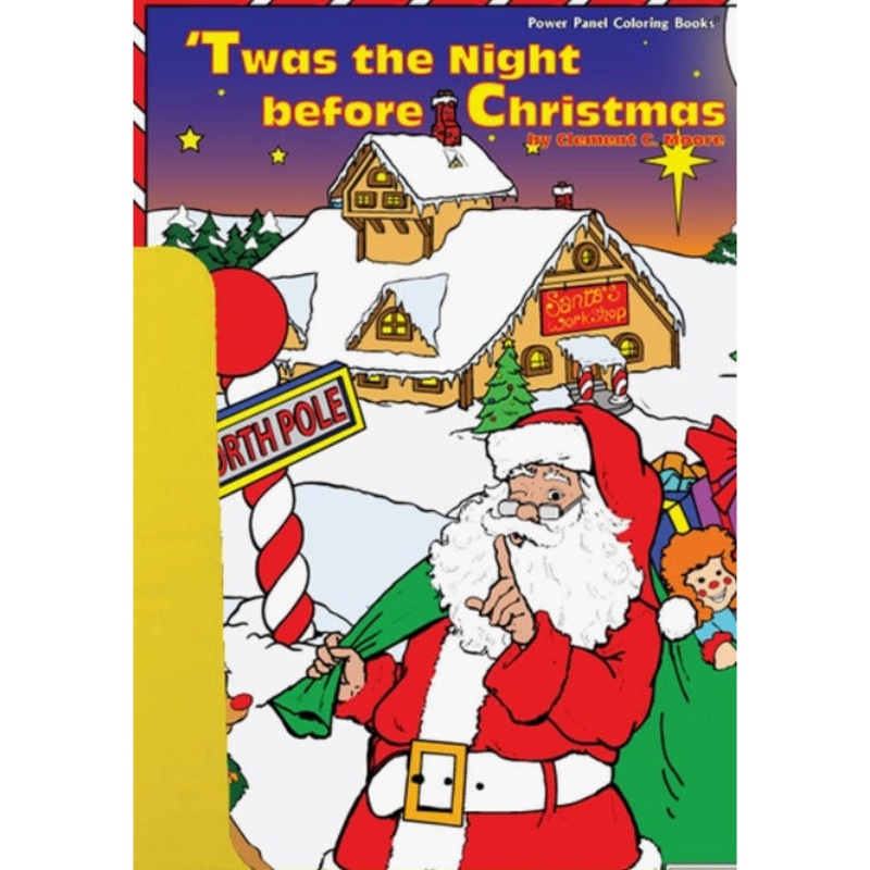 Twas the Night before Christmas Coloring Book