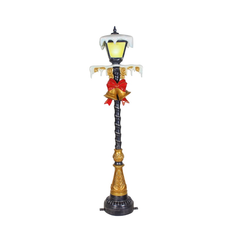 Lamp Post with Lights|5ft.|7ft.|Lamp Post Blue|Lamp Post Red