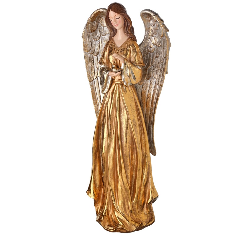 18 Resin Angel w/Dove