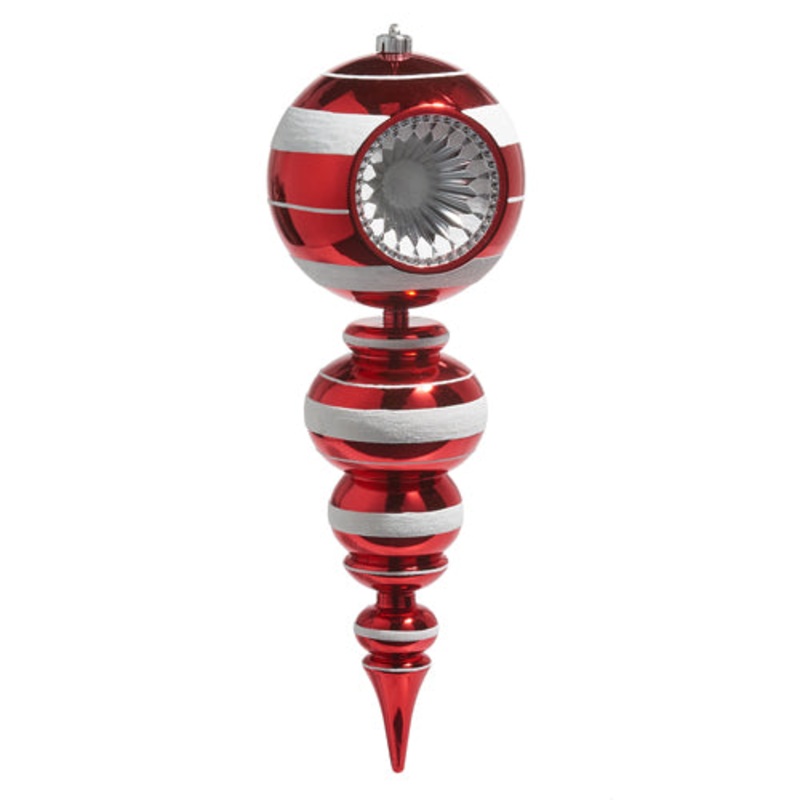 22 Red Reflector Ornament