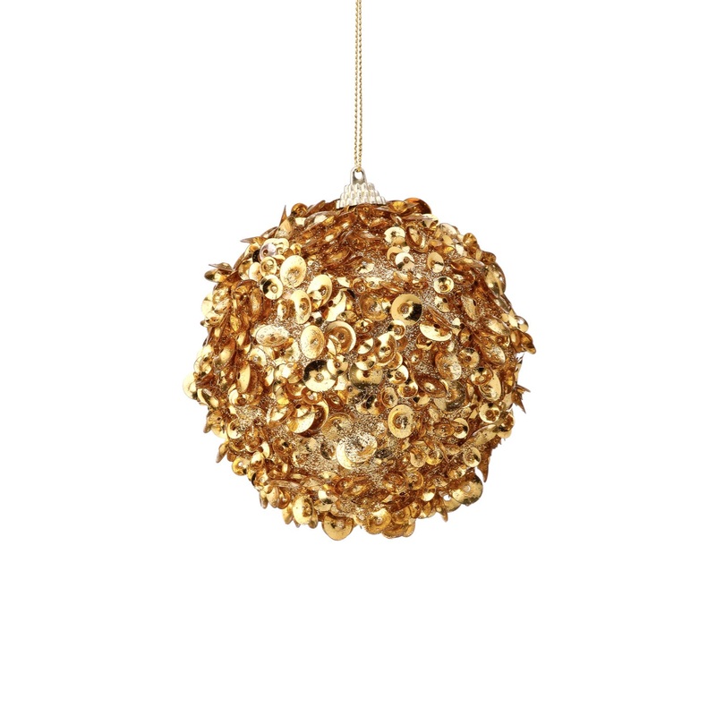 4 Glamour Sequin Ball Ornament
