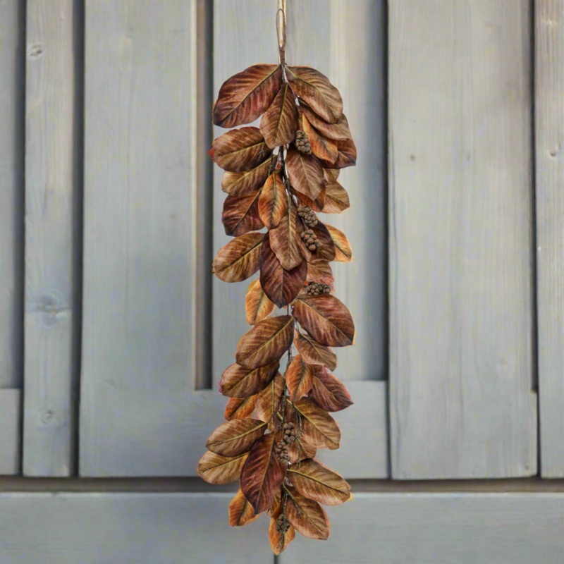 48 Harvest Magnolia Garland