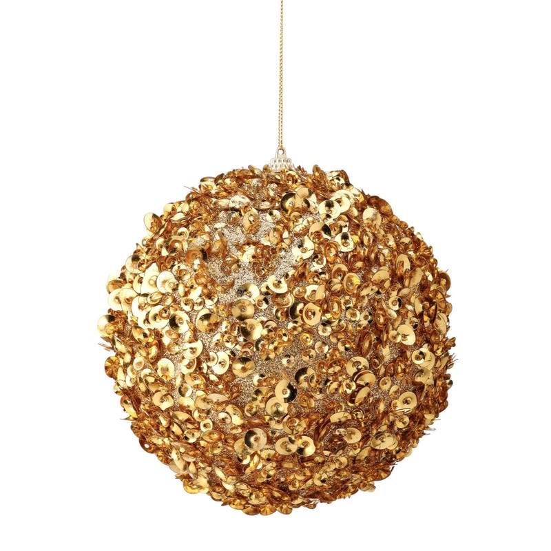 6 Glamour Sequin Ball Ornament
