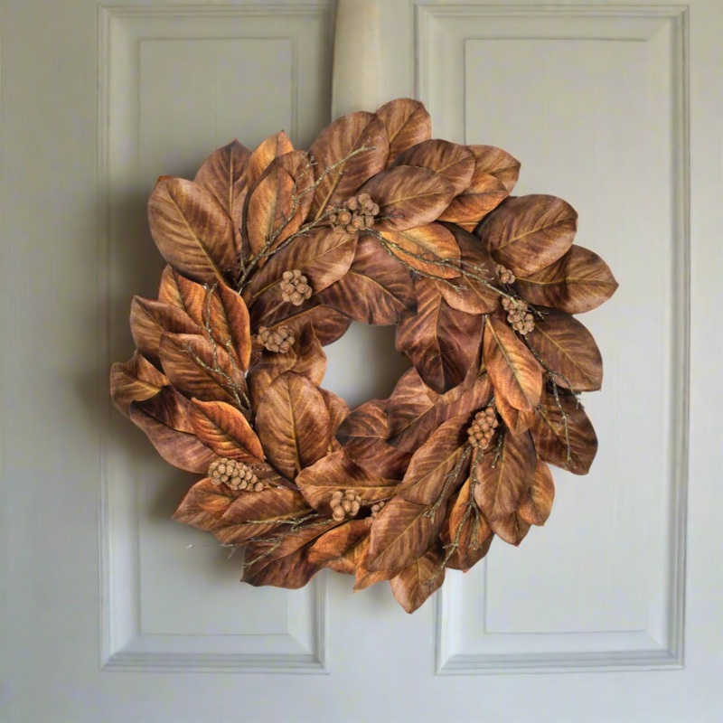 Harvest Magnolia Wreath, 30