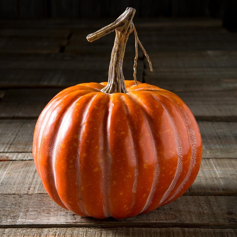 Orange Pumpkin, 6H x 5.5D