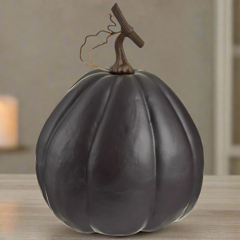 Pumpkin, Coffee Dark, 13H x 9.5D