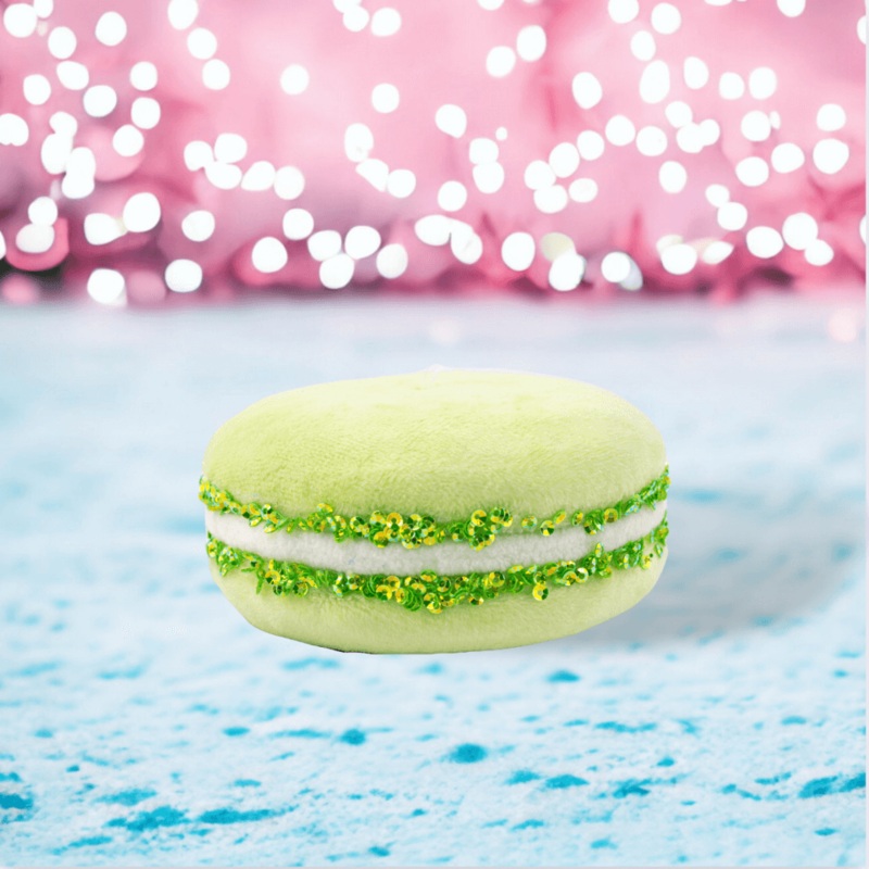 4 Small Green Macaron Ornament