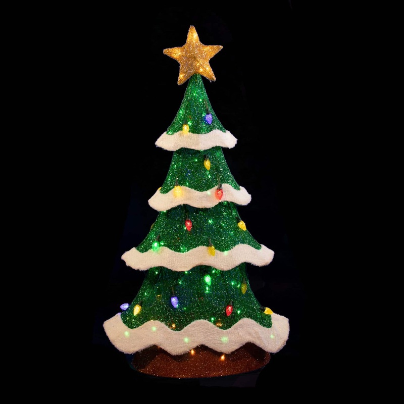 48 Lighted Random Twinkling Christmas Tree