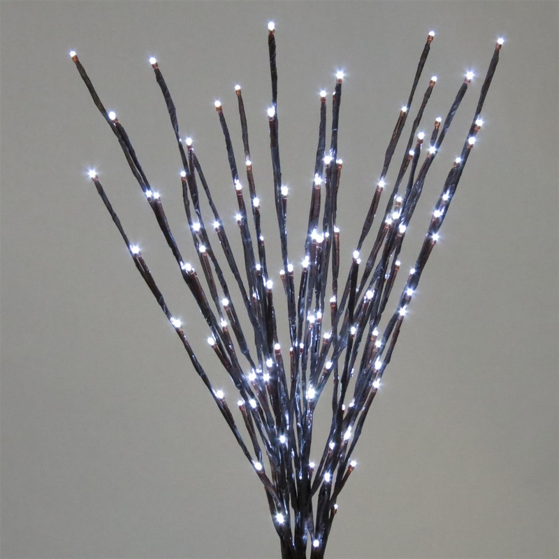 Pure White Light Burst, 140 Lights, 36 (Brown Tape)