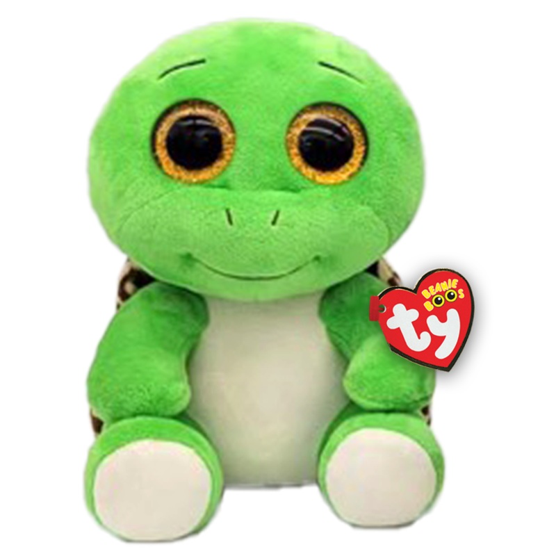 Ty Beanie Boos TURBO – Green Turtle (Medium, 13)
