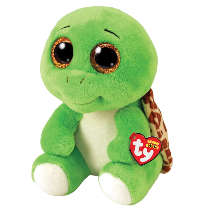 Ty Beanie Boos TURBO – Green Turtle (Small, 6)