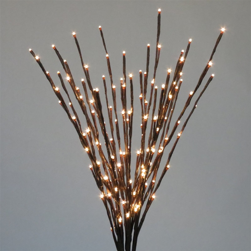 Warm White Light Burst, 140 Lights, 36 (Brown Tape)