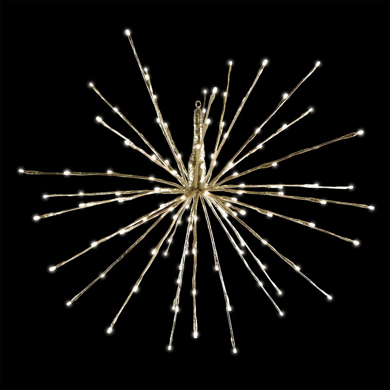 Warm White Radiant Blast, 24 (Matte Gold)