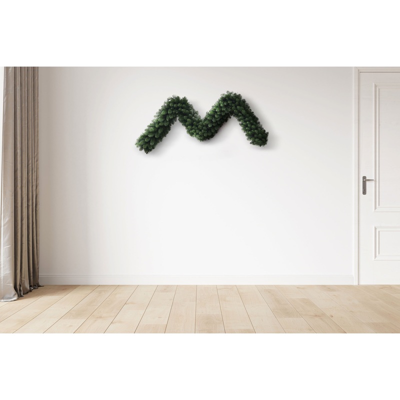 Fir Garland, 14 diameter, 9′ section, no lights
