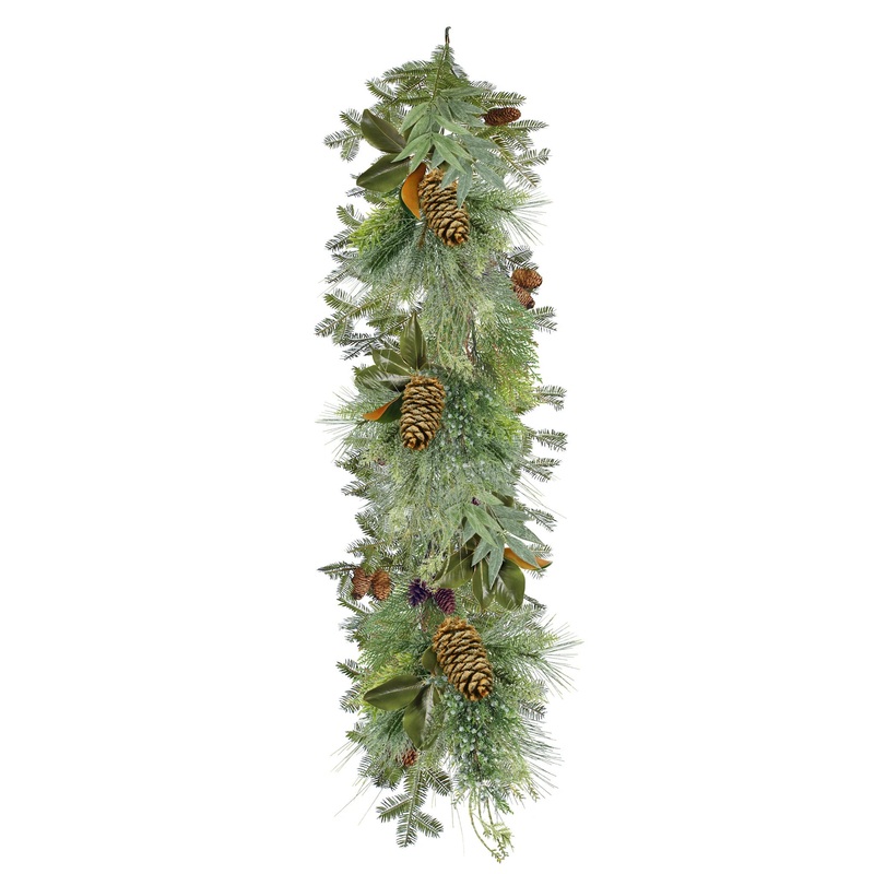 Montana Wood Garland, 5′