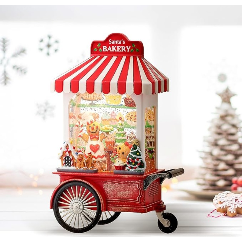 10 Candy Cart Water Globe