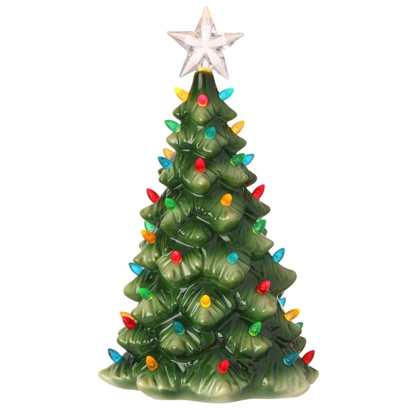 12 LED Porcelain Lighted Tree