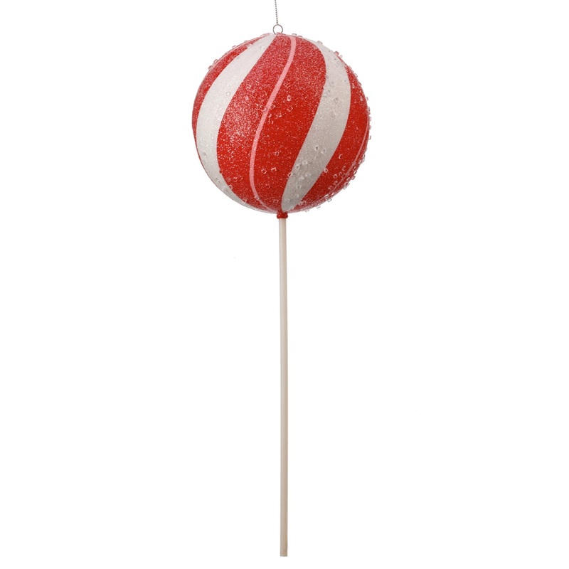 17 Peppermint Lollipop w/Stick
