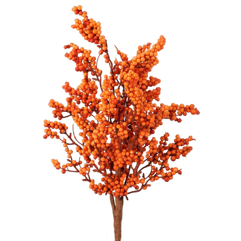 21 Autumn Berry Spray (Orange)