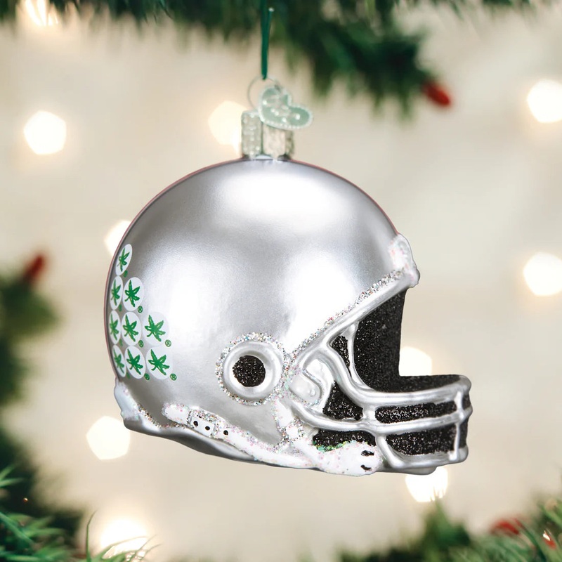 Ohio State Helmet Ornament, 3