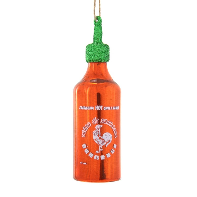 Sriracha Chili Sauce Ornament, 4