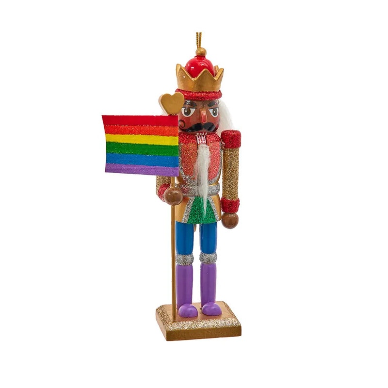 6 African American Pride Nutcracker Ornament