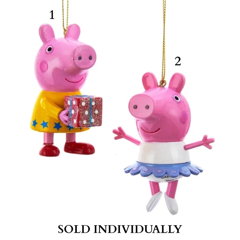 Peppa Pig Dress Up Ornaments (2 Styles  Sold individually)