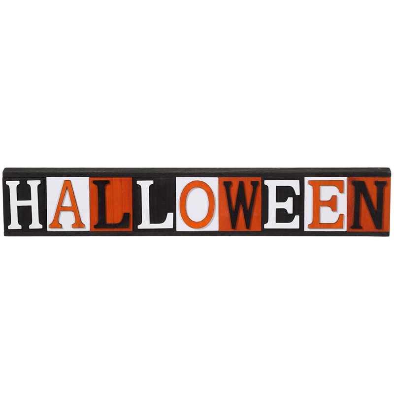 HALLOWEEN Table Top, 4 (Orange / Black)