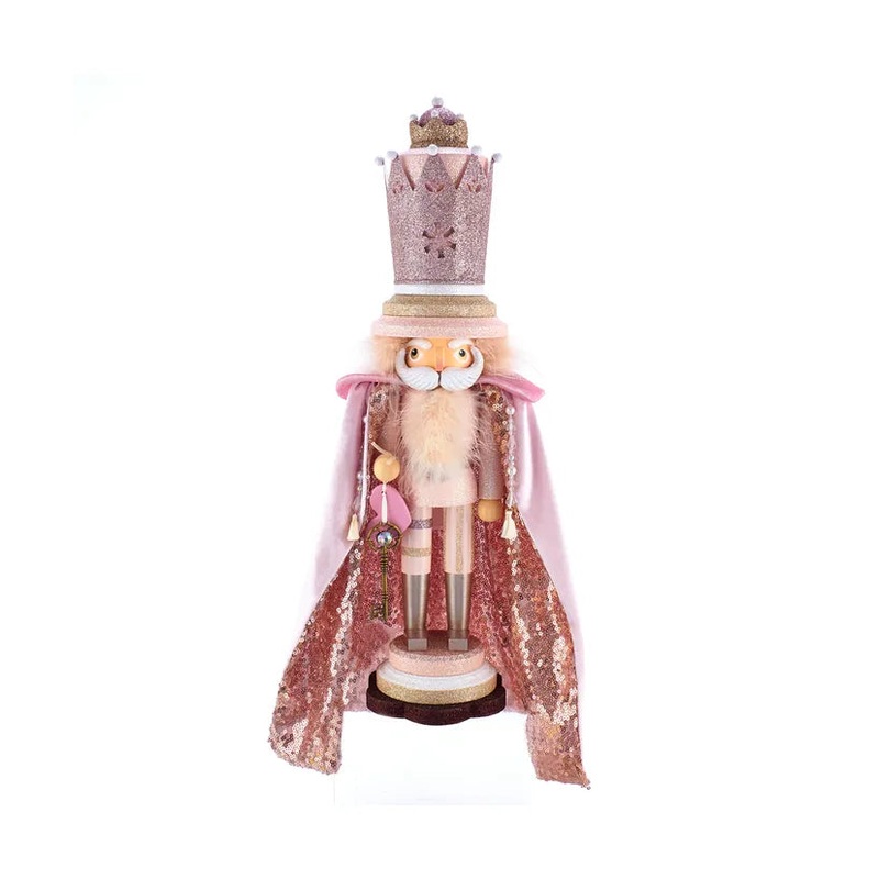 19 Hollywood Nutcrackers Pink King Nutcracker