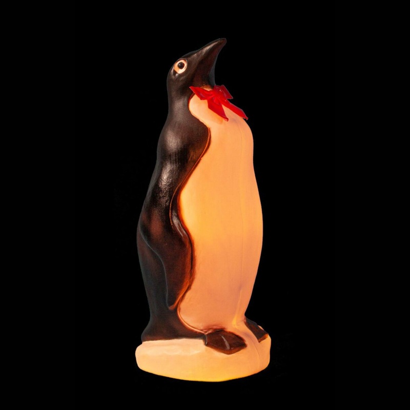 22 Lit Blow-Mold Penguin