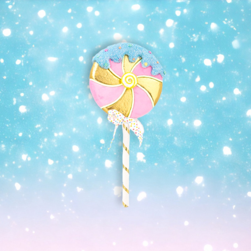 28 Pink Lollipop Pick