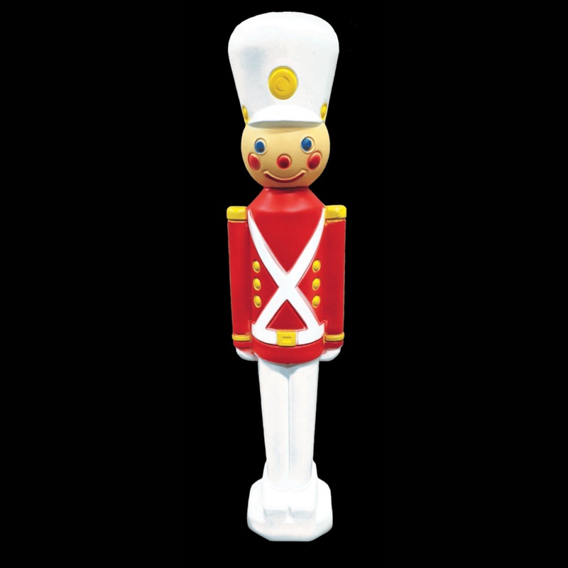 31 Lit Blow-Mold Toy Soldier