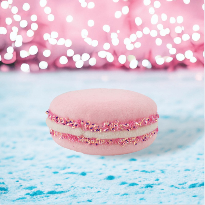 4 Small Pink Macaron Ornament